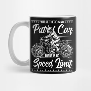 Patrol car speed limit Mug